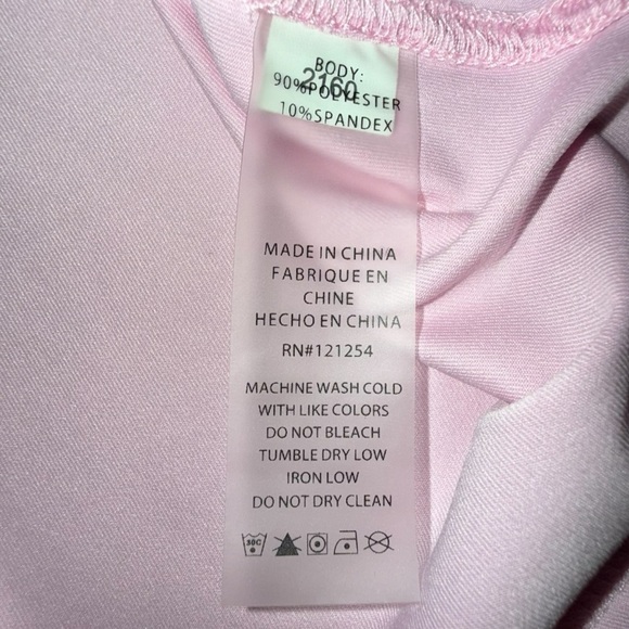 JOFIT Endurance Cutaway Racerback Golf Polo - Almond Blossom (Pink) XXL - Picture 10 of 12